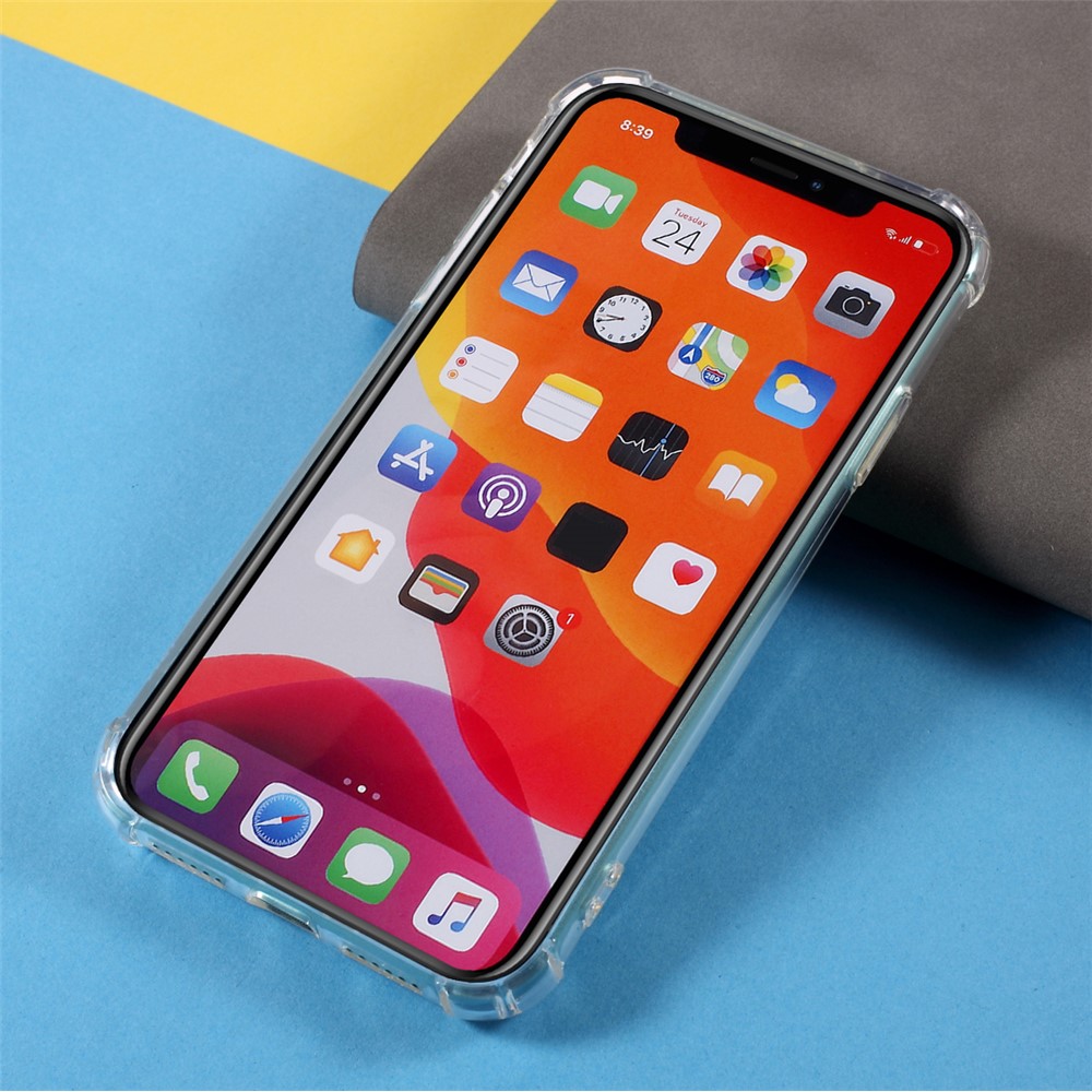Precise Cut-out 1.5mm Transparent Soft TPU Cell Phone Case Cover Protector for iPhone 11 6.1 inch-5