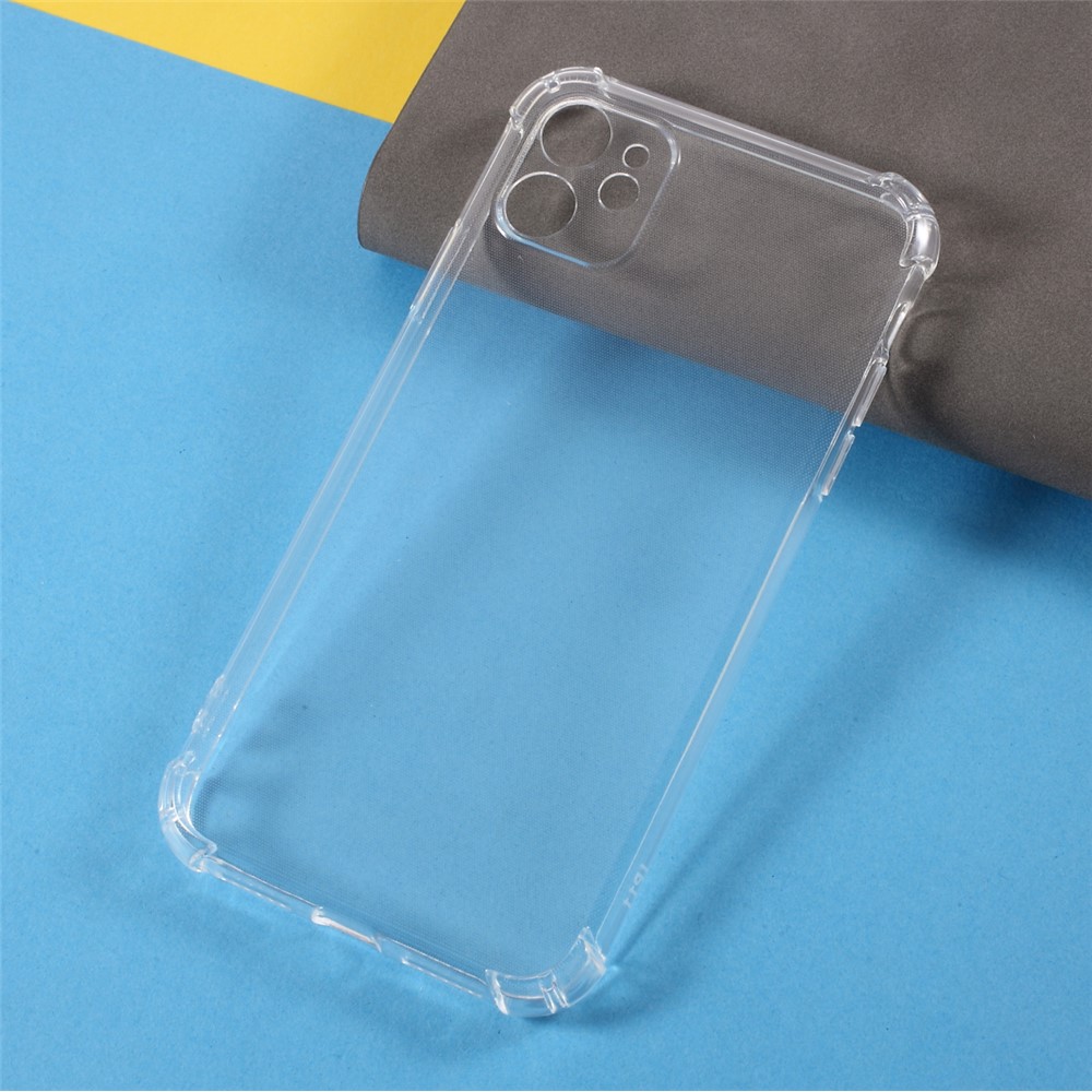 Precise Cut-out 1.5mm Transparent Soft TPU Cell Phone Case Cover Protector for iPhone 11 6.1 inch-7