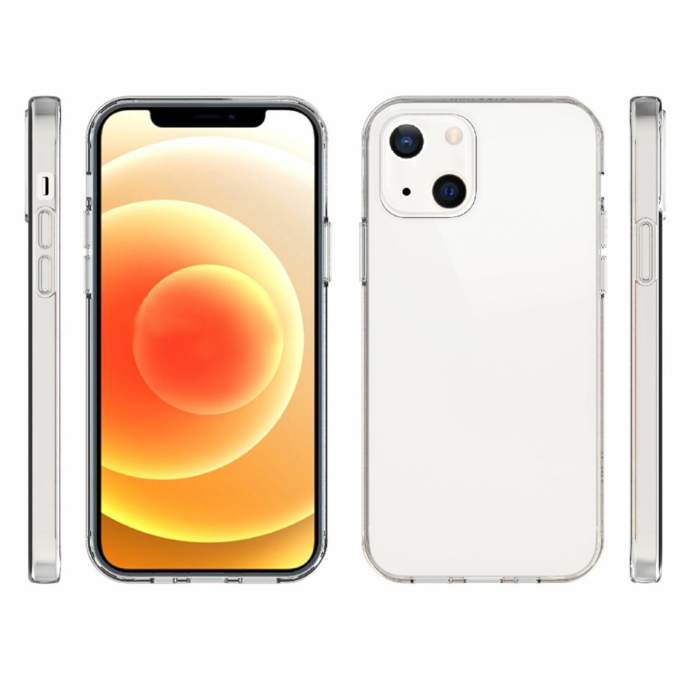 Clear Ultra Thin TPU Cell Phone Case Cover Shell Protector for iPhone 13 6.1 inch-6