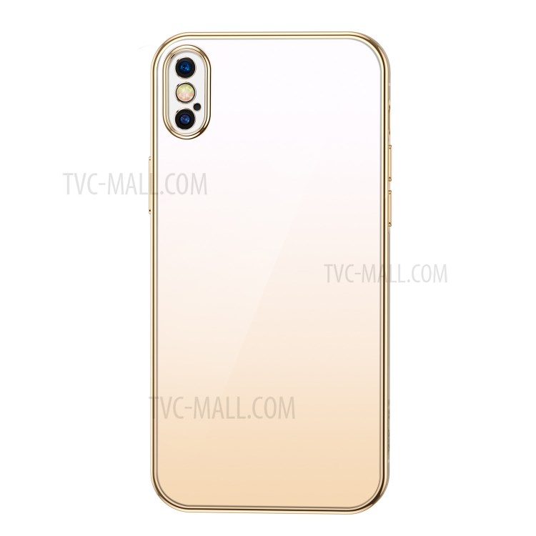 Sulada Gradient Color Soft Tpu Phone Shell Case For Iphone X Iphone Xs Gold Tvc Mall Com