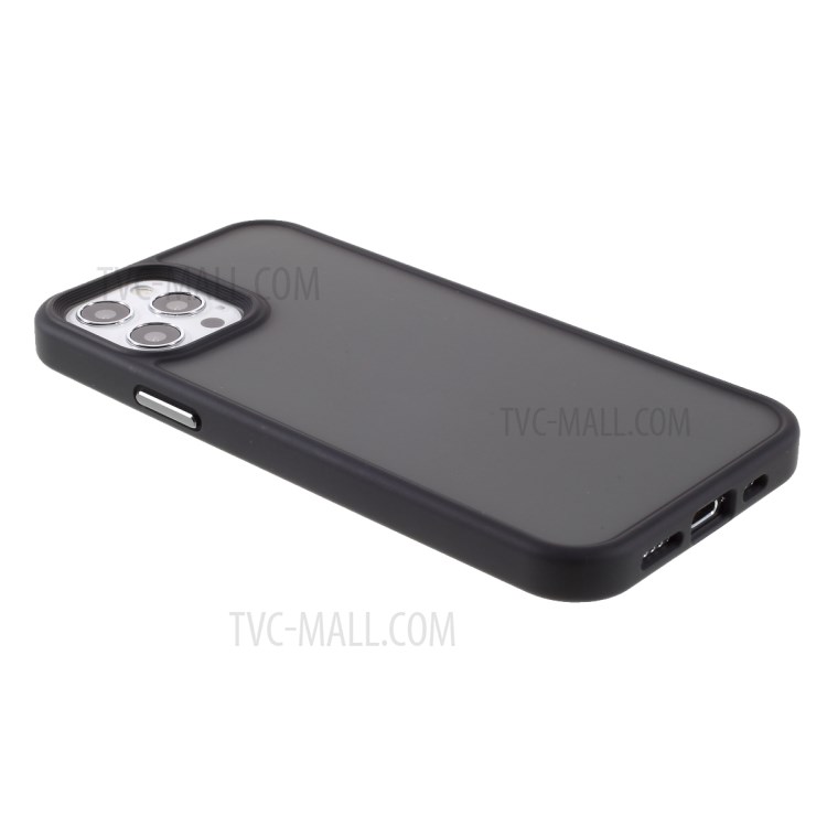 DFANS Optimal Shield Series Shockproof TPU+PC Hybrid Cell Phone Case Protector for iPhone 12 Pro Max 6.7 inch - Black-4