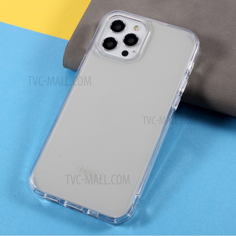 TGVI'S Len Series Transparent Drop-proof TPU+PC Hybrid Mobile Phone Case Cover Protector for iPhone 12/12 Pro-3