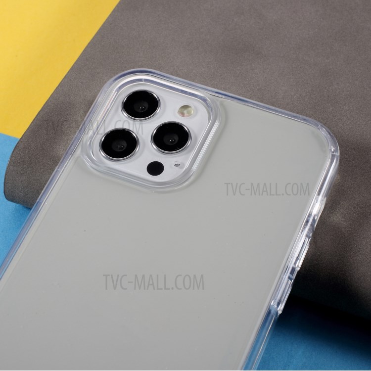 TGVI'S Len Series Transparent Drop-proof TPU+PC Hybrid Mobile Phone Case Cover Protector for iPhone 12/12 Pro-4