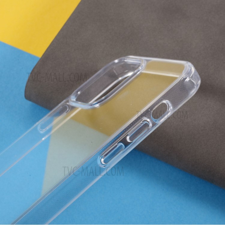 TGVI'S Len Series Transparent Drop-proof TPU+PC Hybrid Mobile Phone Case Cover Protector for iPhone 12/12 Pro-7