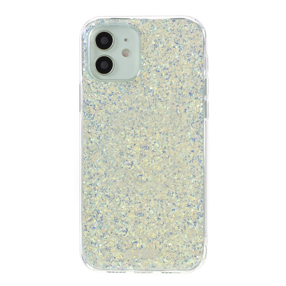 DFANS Space Star Series PC+TPU Hybrid Case for iPhone 12 6.1 inch/12 Pro 6.1 inch Cell Phone Back Cover - Colorful-2