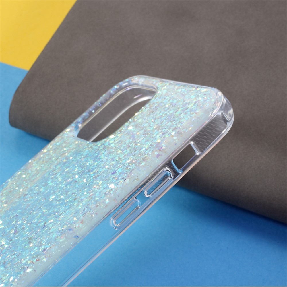 DFANS Space Star Series PC+TPU Hybrid Case for iPhone 12 6.1 inch/12 Pro 6.1 inch Cell Phone Back Cover - Colorful-7