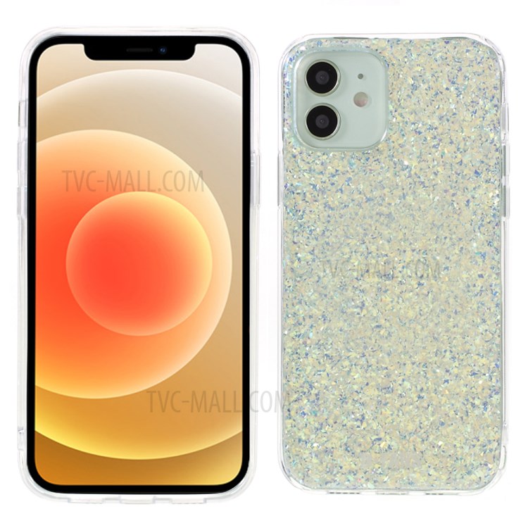 DFANS Space Star Series PC+TPU Hybrid Cover Mobile Phone Case Protector for iPhone 12 Pro Max 6.7 inch -Colorful-1