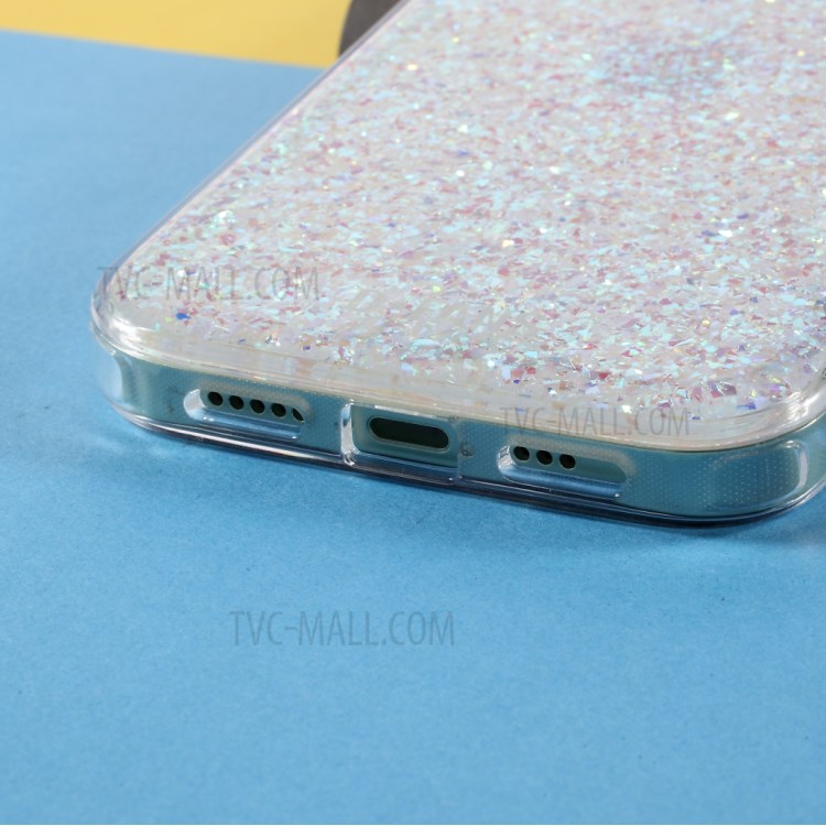 DFANS Space Star Series PC+TPU Hybrid Cover Mobile Phone Case Protector for iPhone 12 Pro Max 6.7 inch -Colorful-5