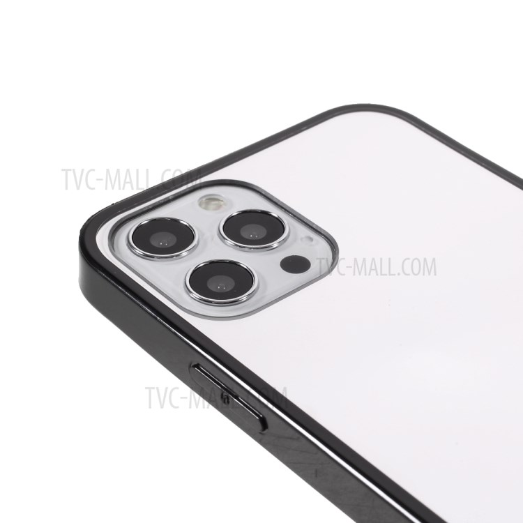 Well-Protected Mirror Effect PC Back Panel + TPU Edges Protective Case for iPhone 12 Pro Max 6.7 inch-6