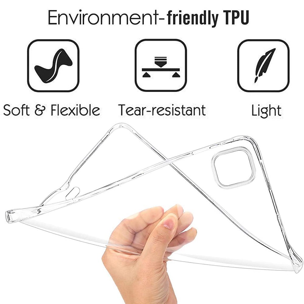 Transparent TPU Protective Phone Case Cover for iPad Pro 11-inch (2021)-3