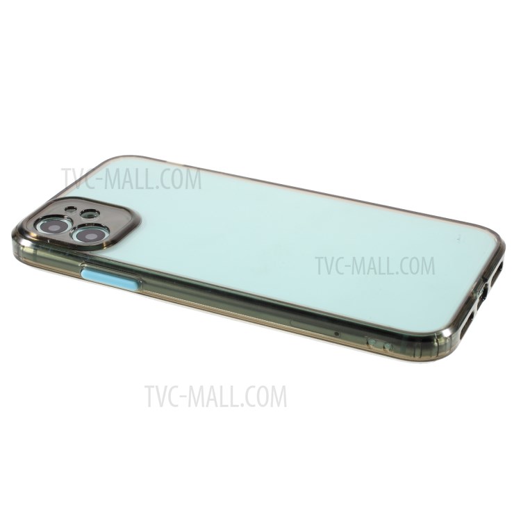 Precise Cutout Anti-Fall Acrylic + TPU Hybrid Case Phone Cover for iPhone 11 6.1 inch - Black-4
