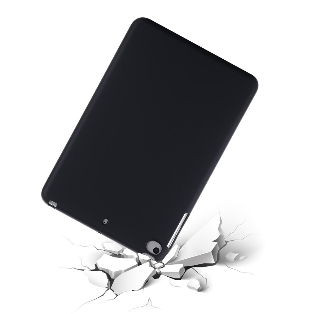 Liquid Silicone Soft Tablet Case Protective Shell for iPad mini (2019) 7.9 inch/4/3/2/1 - Black-4