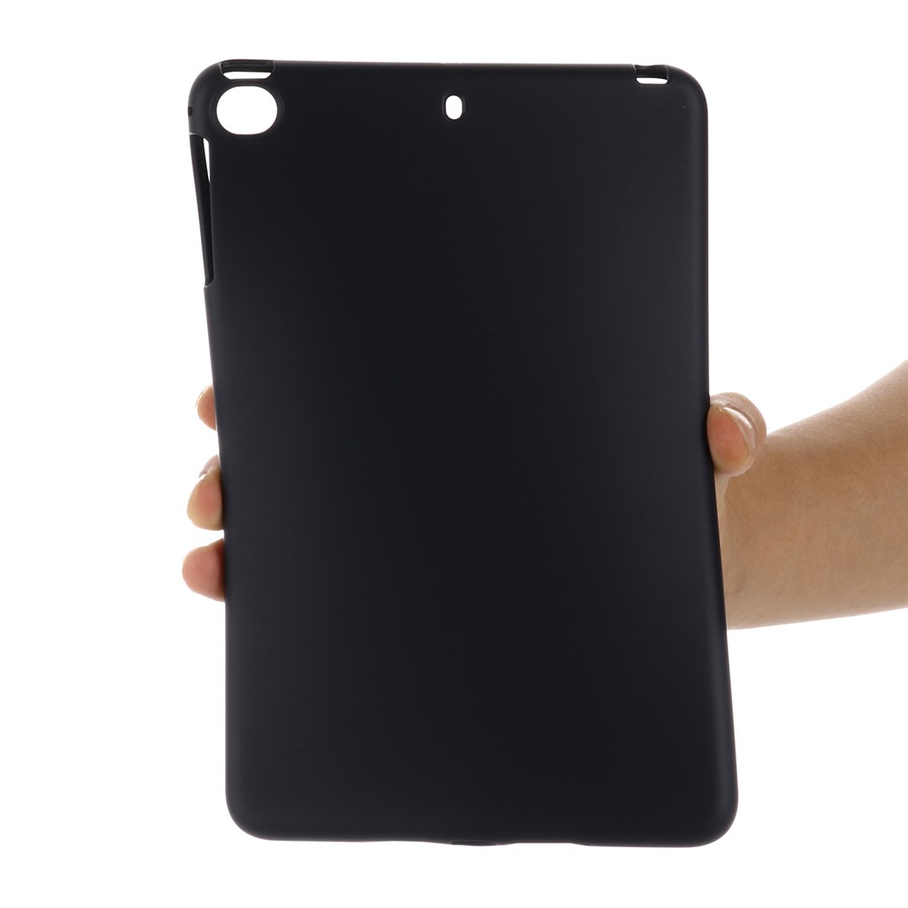 Liquid Silicone Soft Tablet Case Protective Shell for iPad mini (2019) 7.9 inch/4/3/2/1 - Black-8
