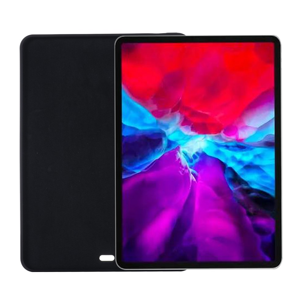 Solid Color Liquid Silicone Tablet Case Cover for iPad Pro 11-inch (2021)/(2020)/(2018) - Black-5