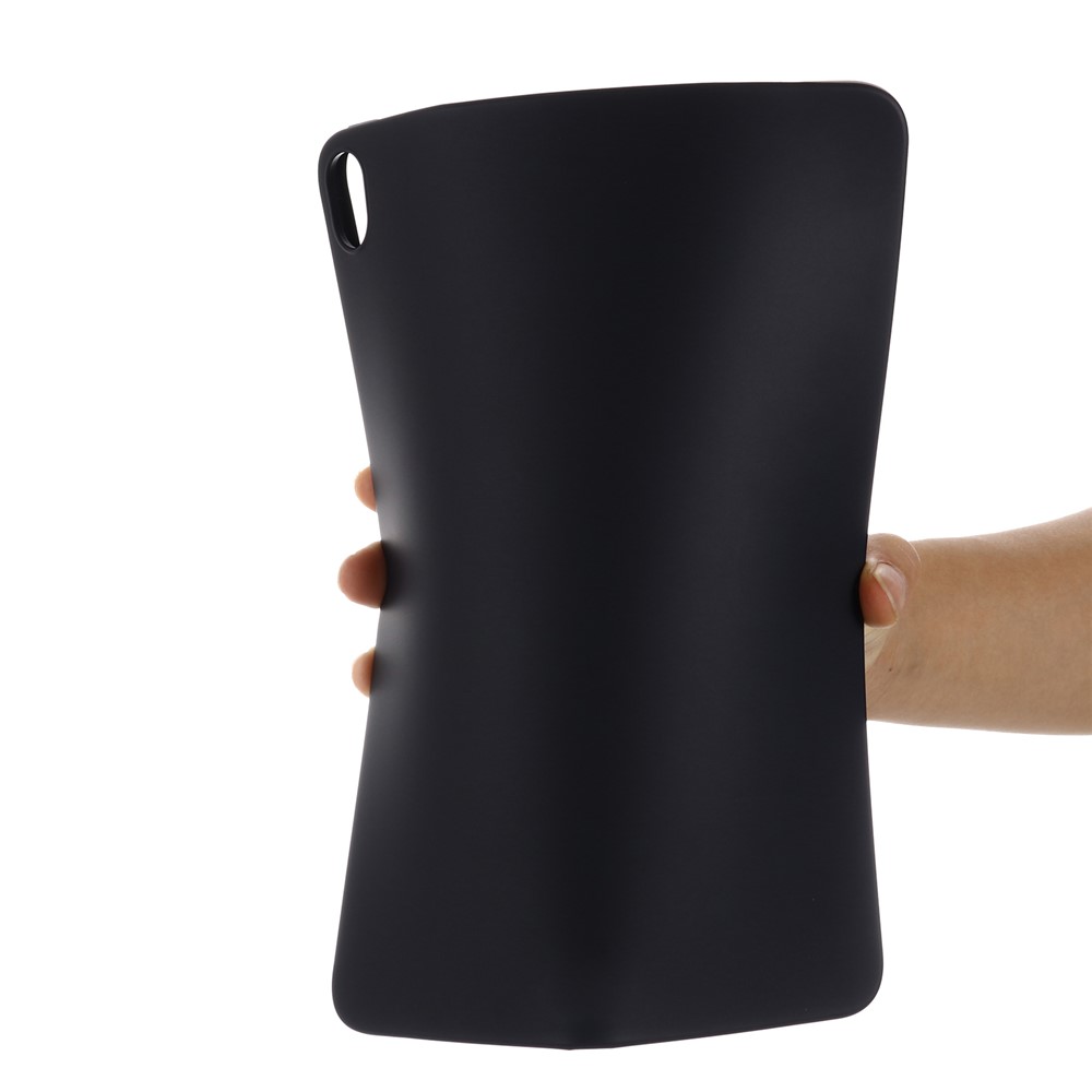 Liquid Silicone Smart Tablet Cover Shell for iPad Air (2020) - Black-8