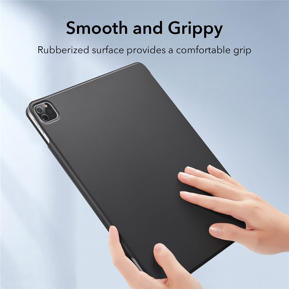 ESR Rebound Magnetic Series Tri-fold Stand Leather Case for iPad Pro 12.9-inch (2021)/(2020) - Black-7