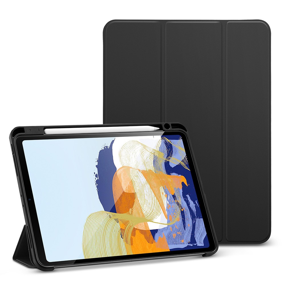 ESR Rebound Pencil Series Flexible TPU Smart Case Back Cover with Pen Slot for iPad Pro 11-inch (2021)/(2020) - Black-9