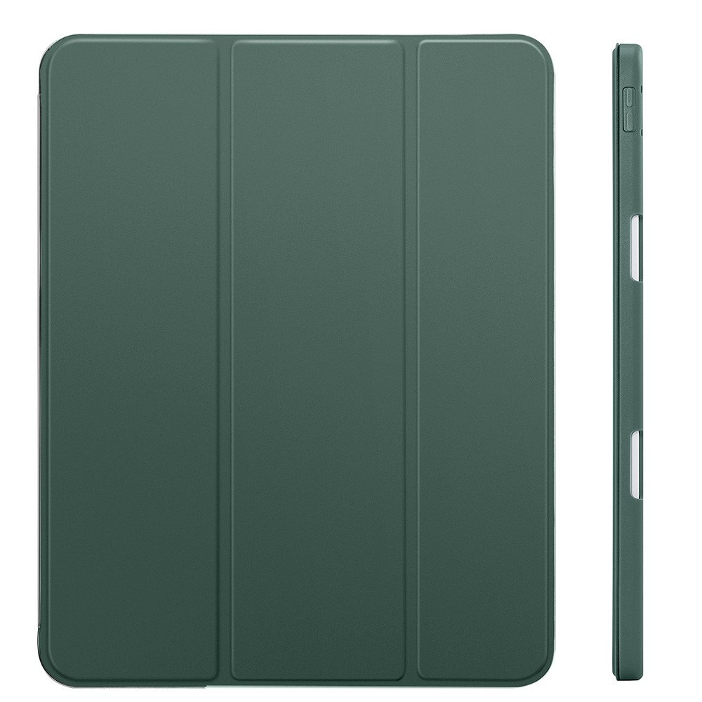 ESR Rebound Pencil Series Flexible TPU Smart Case Back Cover with Pen Slot for iPad Pro 11-inch (2021)/(2020) - Green-11