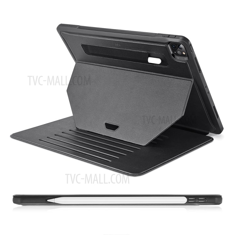 ESR Sentry Multi-angle Stand Rugged Protection Case with Pen Slot for iPad Pro 12.9-inch (2021) - Black-8