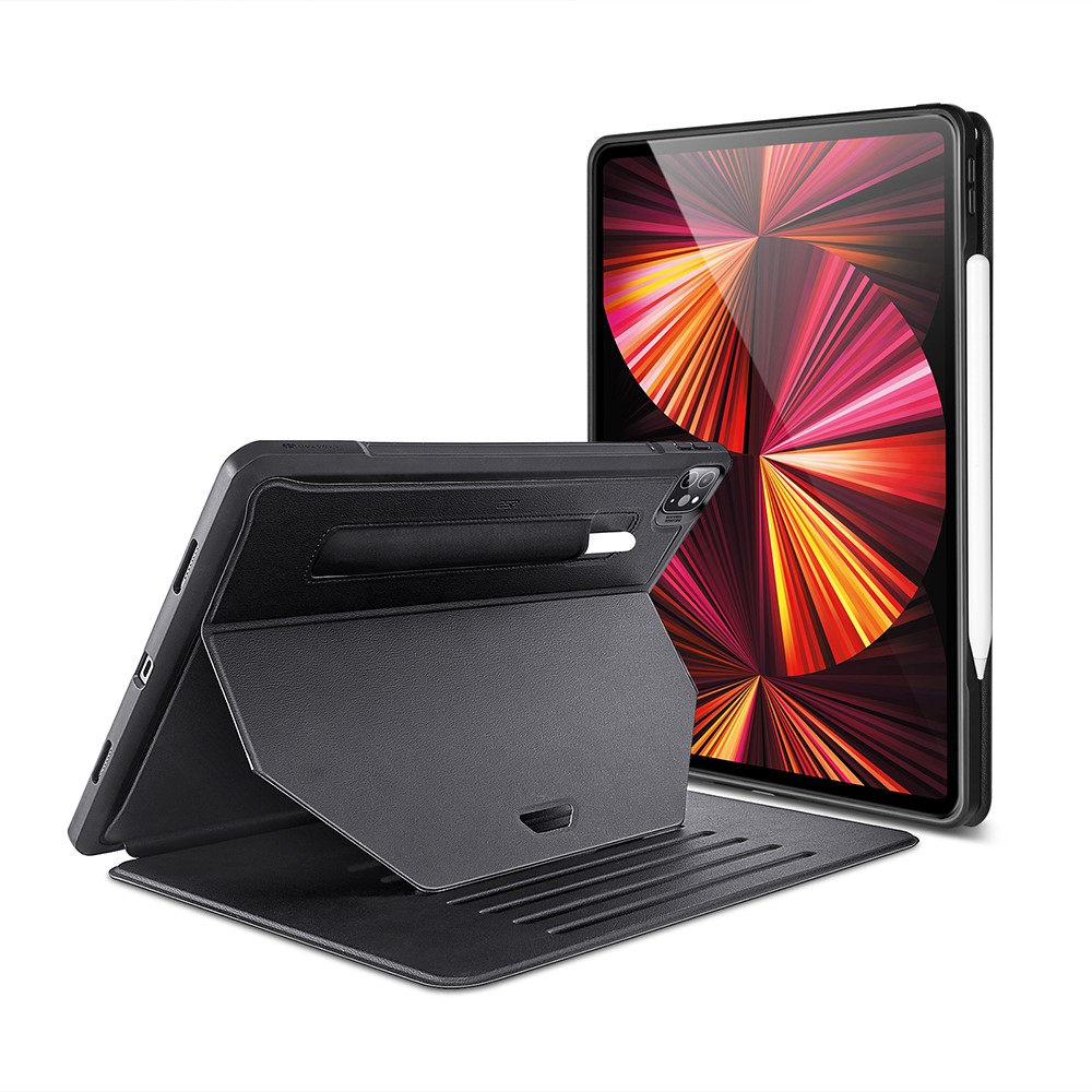 ESR Sentry Rugged Protection Multi-angle Stand Case with Pen Slot for iPad Pro 11-inch (2021) - Black-8