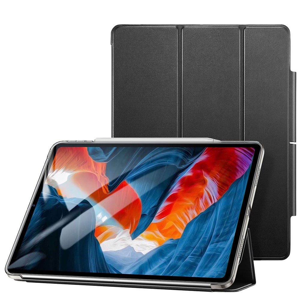 ESR Yippee Series Trifold Convenient Magnetic Attachment Smart Case for iPad Pro 12.9-inch (2021) - Translucent Black-12
