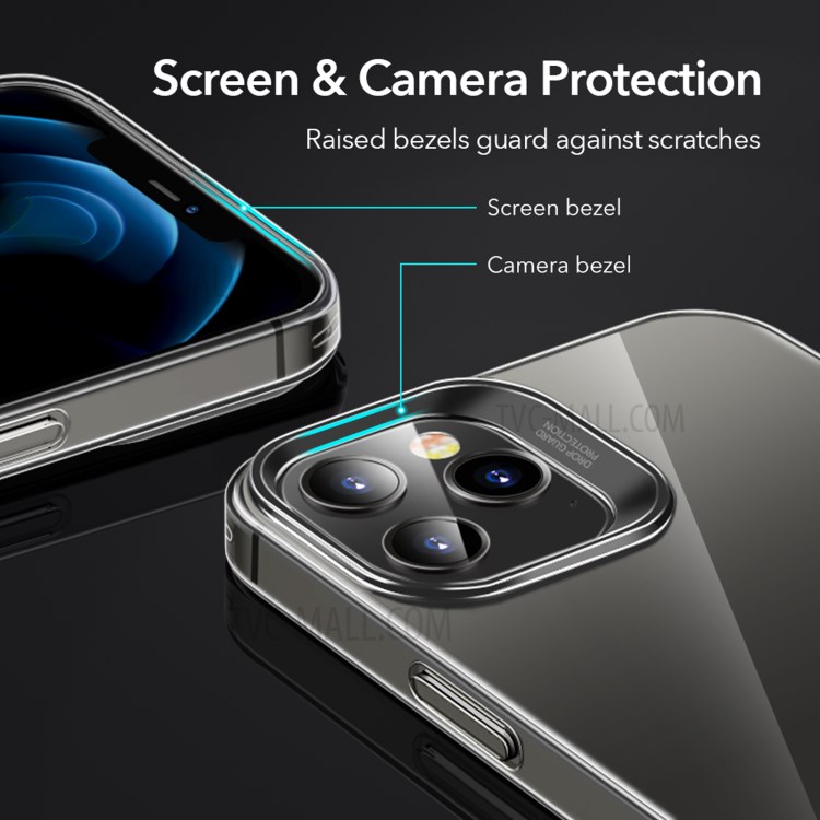ESR Project Zero Series Shock-Absorbed TPU Case for iPhone 12 6.1 inch/12 Pro 6.1 inch-6