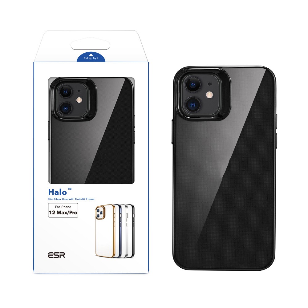 ESR Halo Series Soft TPU Case for iPhone 12 mini 5.4 inch - Black-13