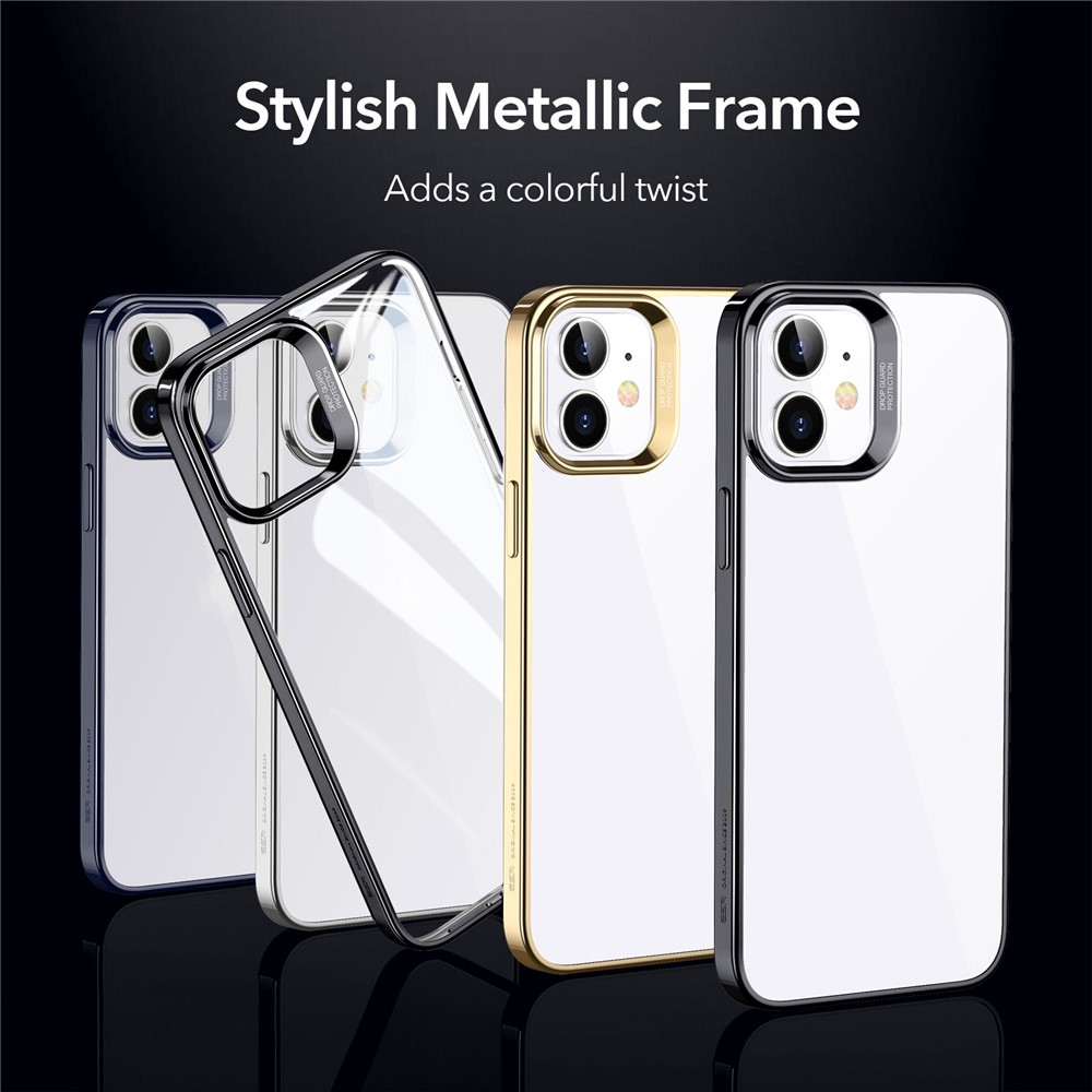 ESR Halo Series Soft TPU Case for iPhone 12 mini 5.4 inch - Black-4