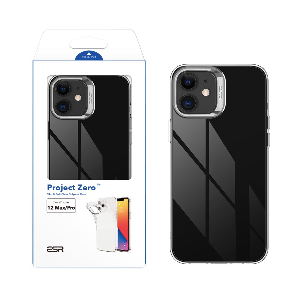 ESR Project Zero Series Shock-Absorbed Bumper TPU Case for iPhone 12 mini 5.4 inch-5
