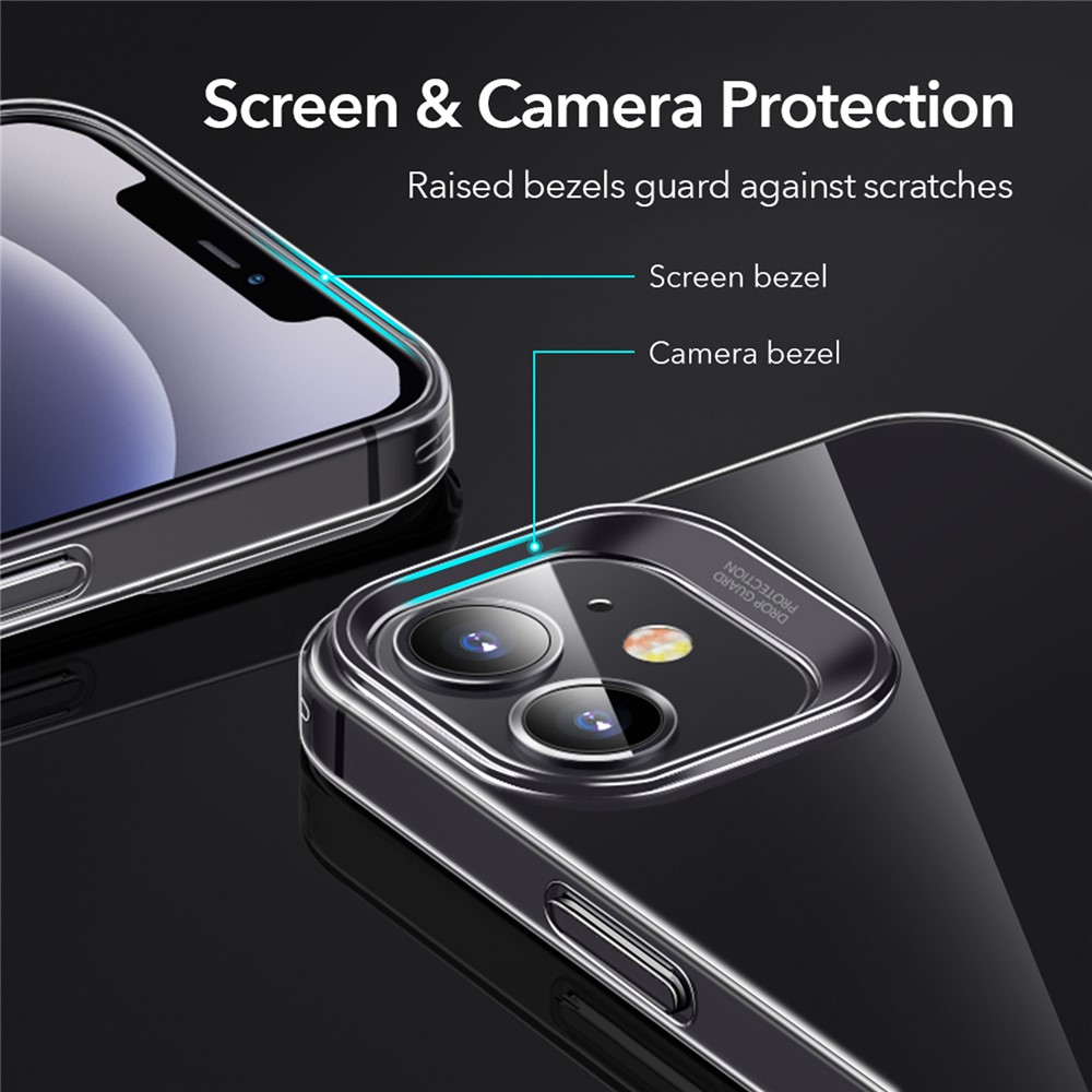 ESR Project Zero Series Shock-Absorbed Bumper TPU Case for iPhone 12 mini 5.4 inch-7