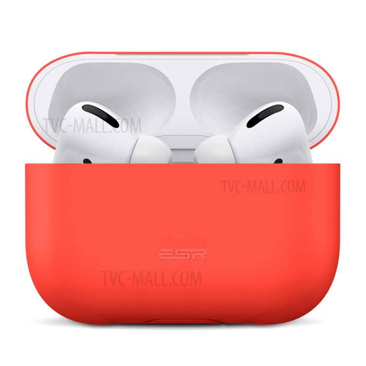 ESR Breeze Plus Series TPU Protective Cover Case for AirPods Pro - Red-1