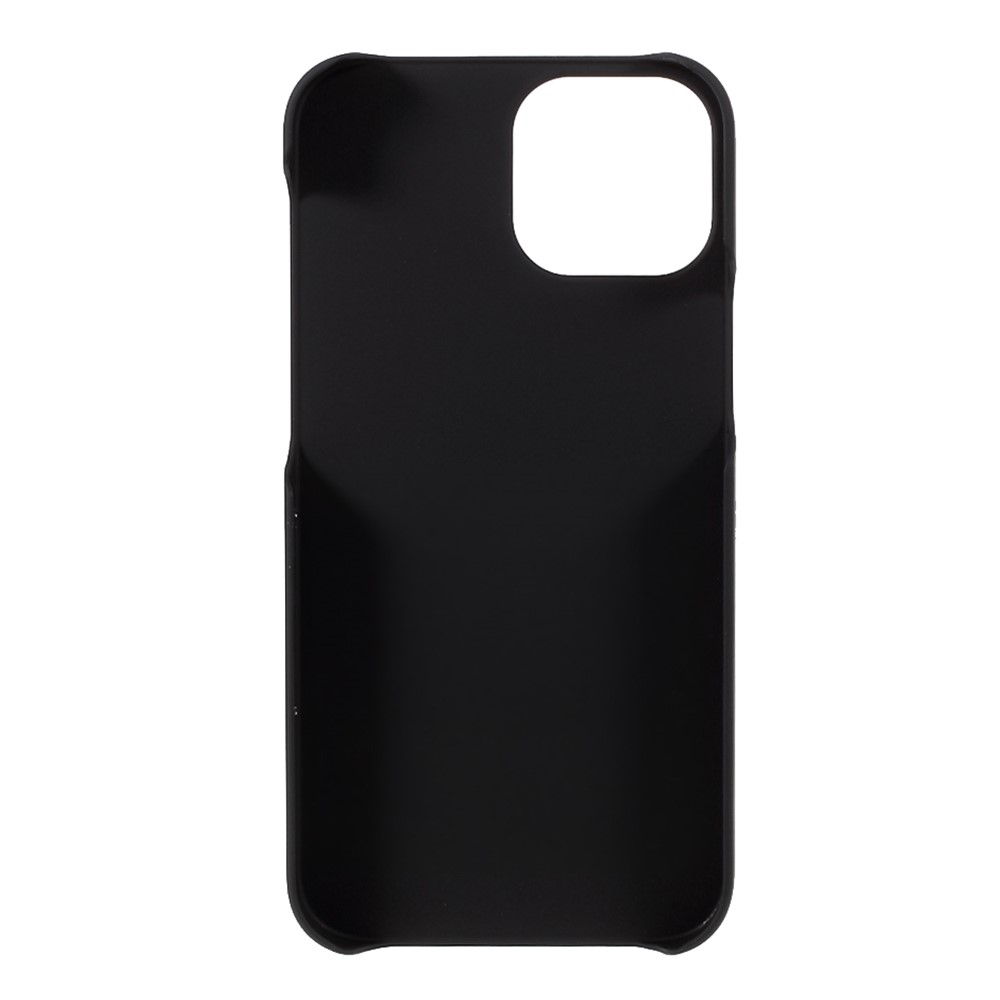 Glossy Rubberized Hard PC Well-Protected Phone Case for iPhone 13 mini 5.4 inch - Black-3