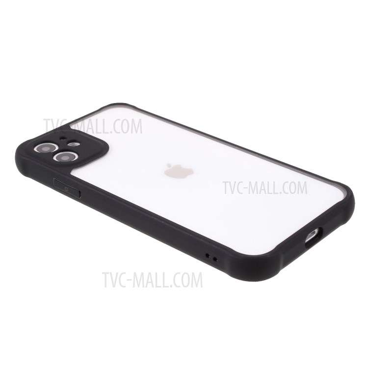 Drop Protection Full Body Matte TPU Acrylic Shockproof Anti-Scratch Protective Cover for iPhone 11 6.1 inch - Black-4