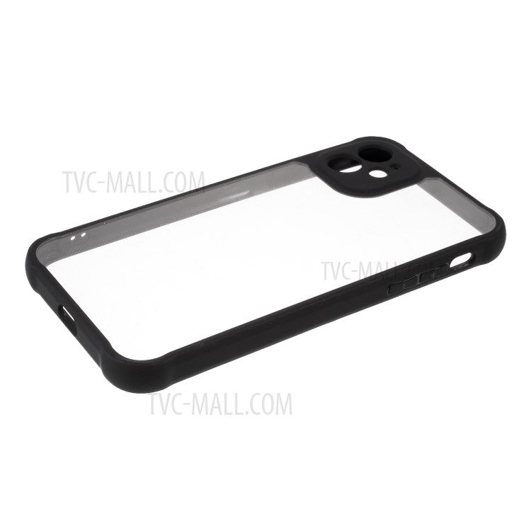 Drop Protection Full Body Matte TPU Acrylic Shockproof Anti-Scratch Protective Cover for iPhone 11 6.1 inch - Black-7