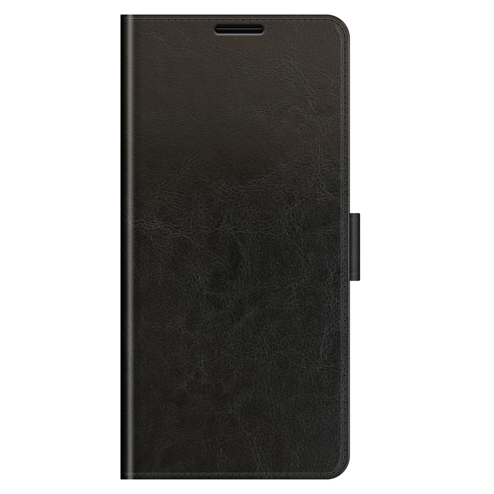 Crazy Horse Texture Folio Flip Leather Wallet Protective Stand Case for iPhone 13 mini 5.4 inch - Black-5