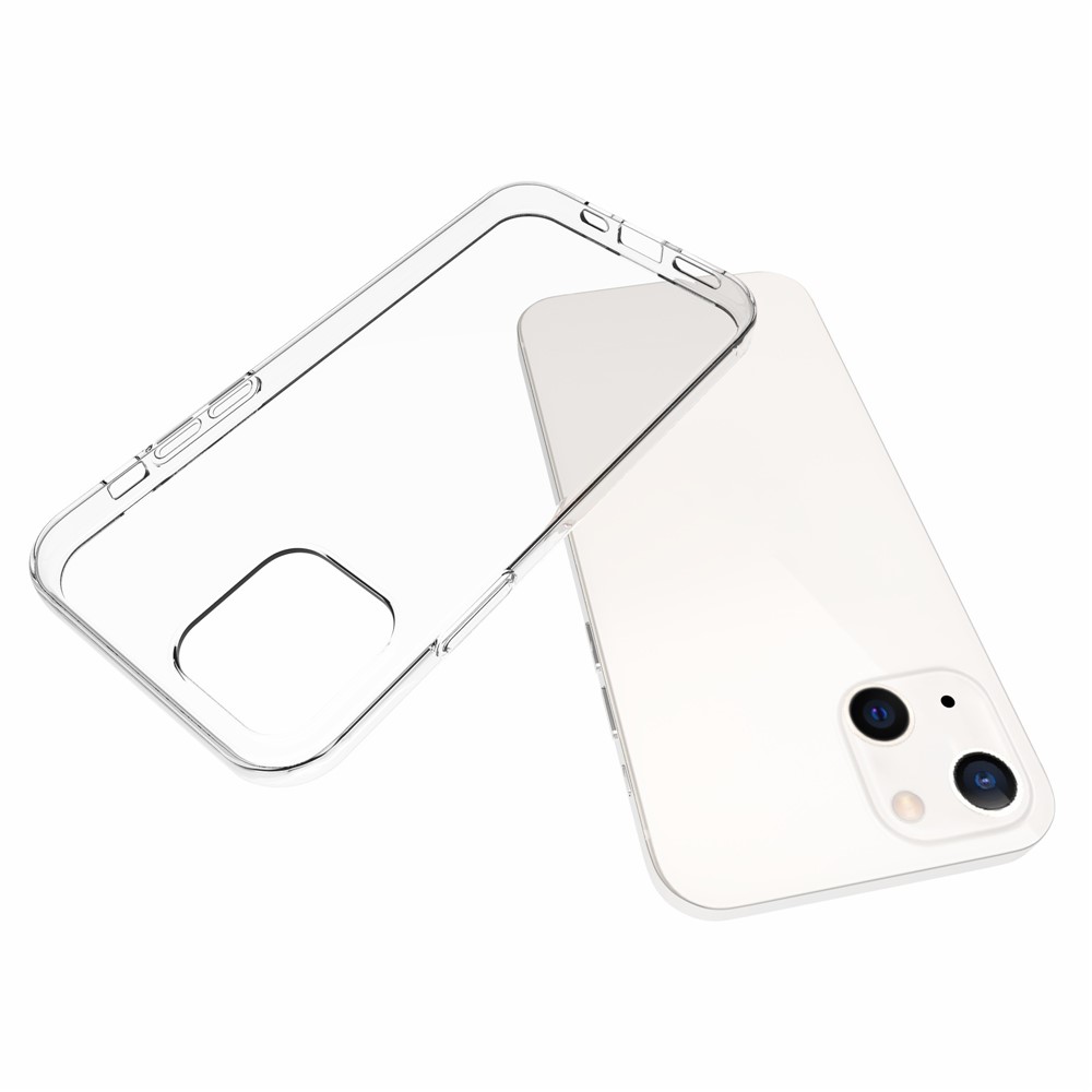 10Pcs/Pack High Transparency TPU Case with Watermark-Free Inner for iPhone 13 Pro 6.1 inch (Dual Cameras Version)-7