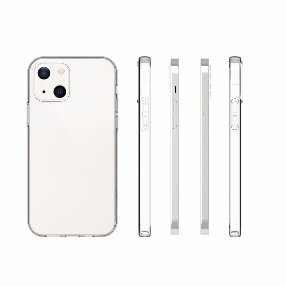 10Pcs/Pack High Transparency TPU Case with Watermark-Free Inner for iPhone 13 Pro 6.1 inch (Dual Cameras Version)-8