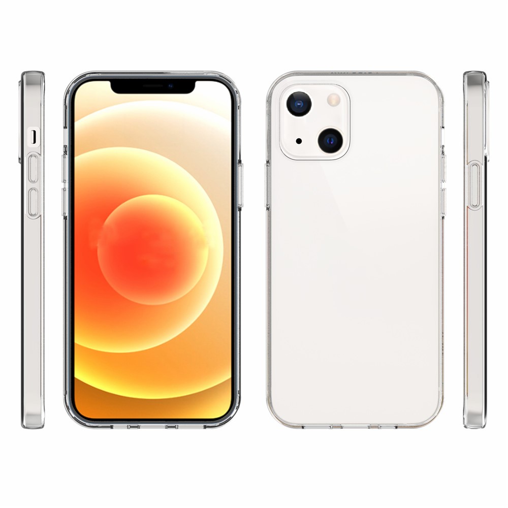 10Pcs/Pack High Transparency TPU Case with Watermark-Free Inner for iPhone 13 Pro 6.1 inch (Dual Cameras Version)-9