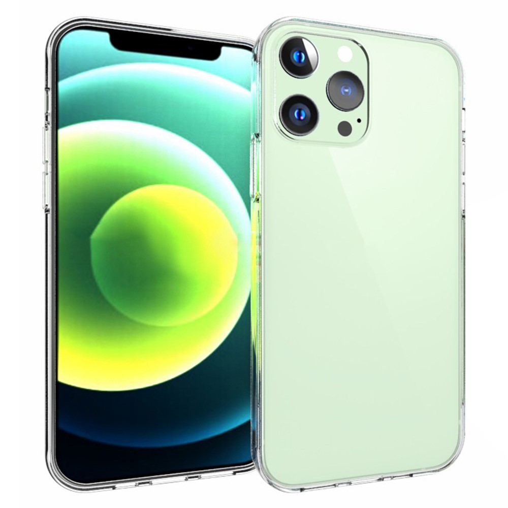 10Pcs/Pack High Transparency Watermark-Free Inner TPU Case for iPhone 13 Pro 6.1 inch (Three Cameras Version)-1
