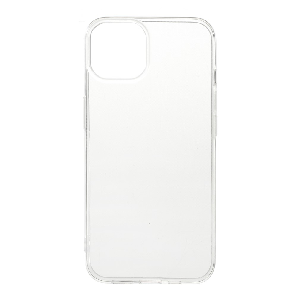Flexible Clear TPU Scratch-Resistant Gel Rubber 1.5 mm Thick Soft Skin Protective Case Cover for iPhone 13 Pro Max 6.7 inch-1