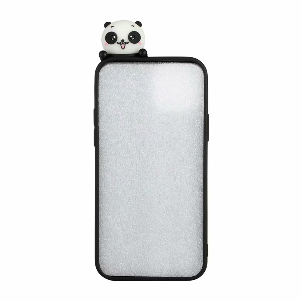 Cute 3D Doll Pattern Printing TPU Back Case for iPhone 13 Pro 6.1 inch Mobile Phone Casing - Diamond Prince-2