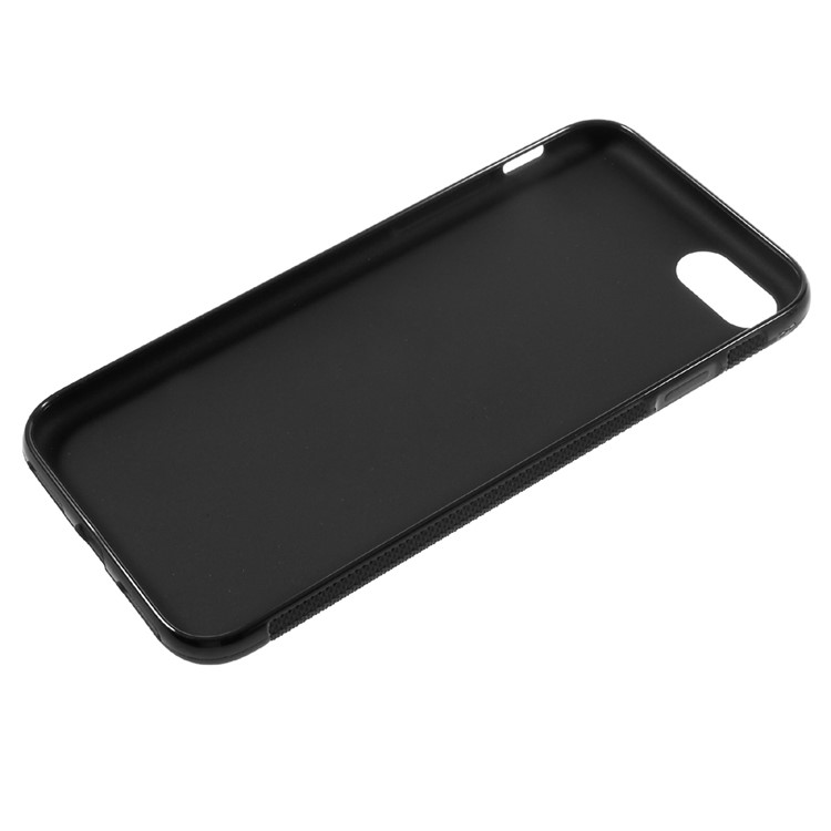 Slim Anti-skid TPU Gel Phone Back Case for iPhone 8 / 7 4.7 inch - Black-5