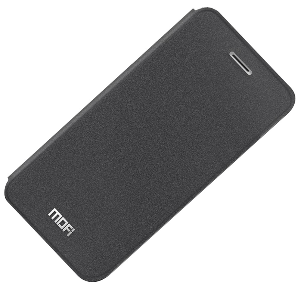 MOFI Rui Series Premium PU Leather Protective Folio Flip Cover for iPhone XS Max 6.5 inch - Black