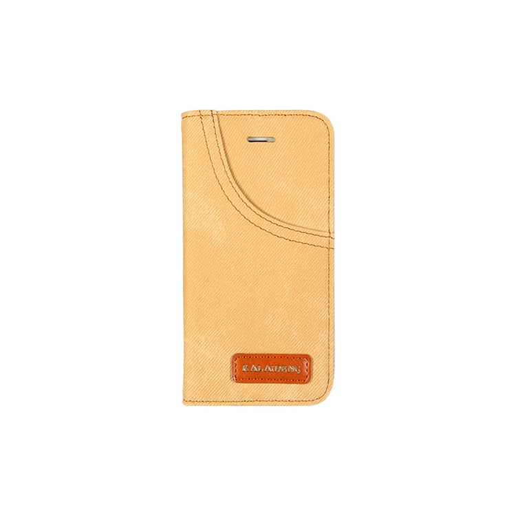 

KLD Funwear Серия Для Iphone Se / 5s / 5 Стильный Кожаный Чехол Для Карты Для Джинсовой Кожи - Хаки, iPhone SE