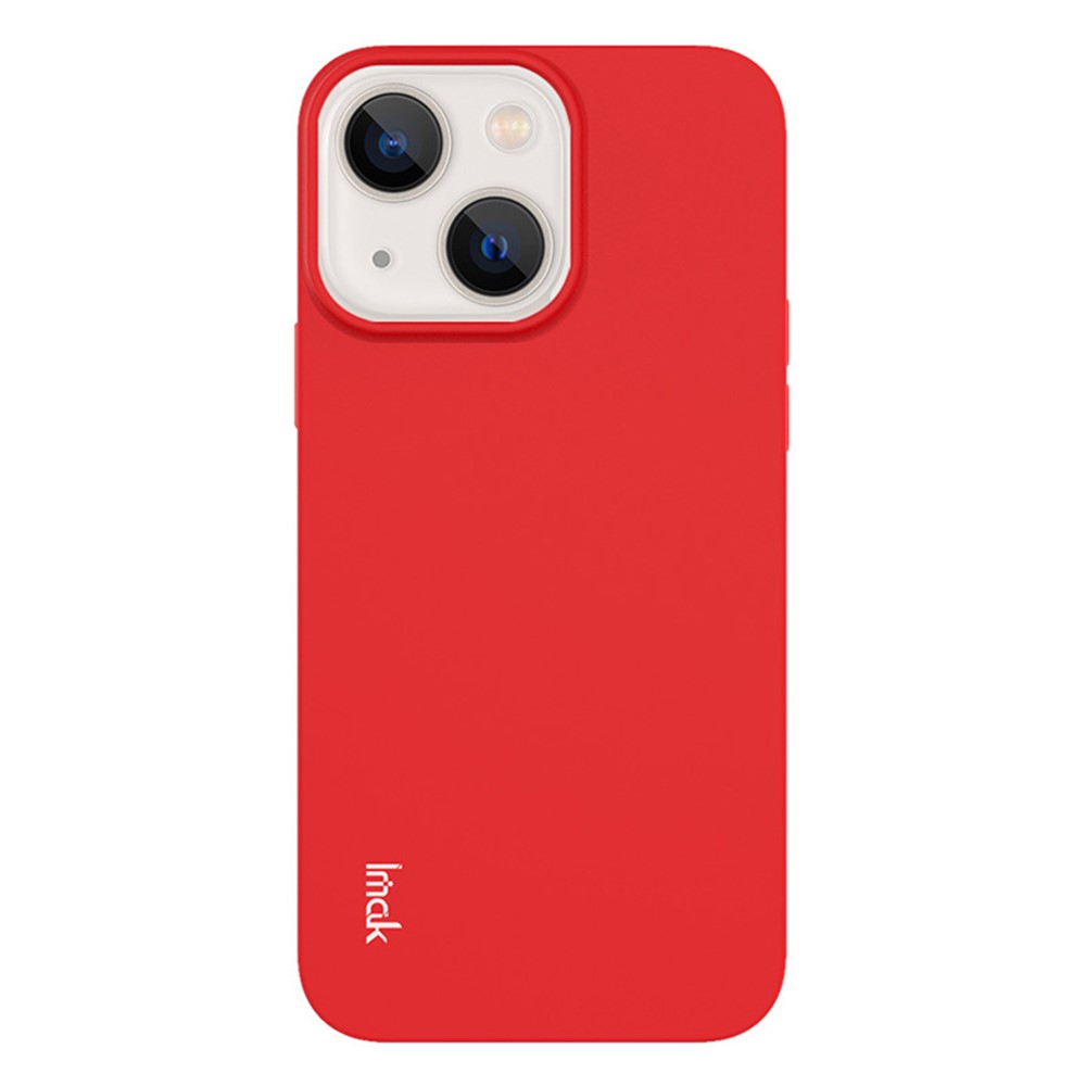 IMAK UC-2 Series Soft TPU Skin-feel Cell Phone Protective Case Cover for iPhone 13 mini 5.4 inch - Red