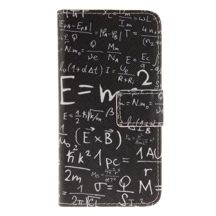 

Pattern Printing Leather Wallet Shell for iPhone 8 / 7 4.7 inch - Formula, iPhone 8