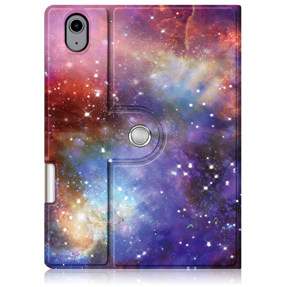 Pattern Printing Rotary Adjustable Stand Leather Tablet Case Shell for iPad mini (2021)-3