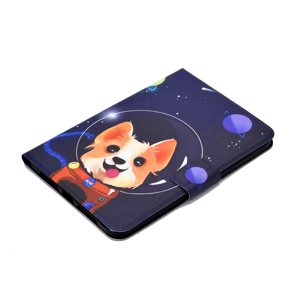 Pattern Printing Stand Card Slots Design Tablet Leather Case Cover for iPad mini (2021) - Dog-7