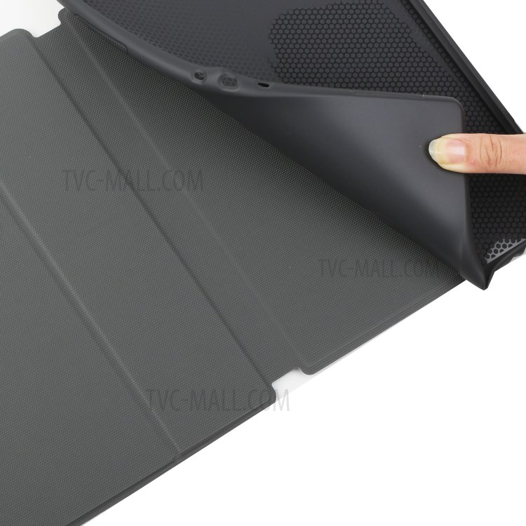 Pattern Printing Auto Wake/Sleep PU Leather Bi-fold Stand Tablet Case Cover for iPad mini (2021) - Gold Marble Pattern-8