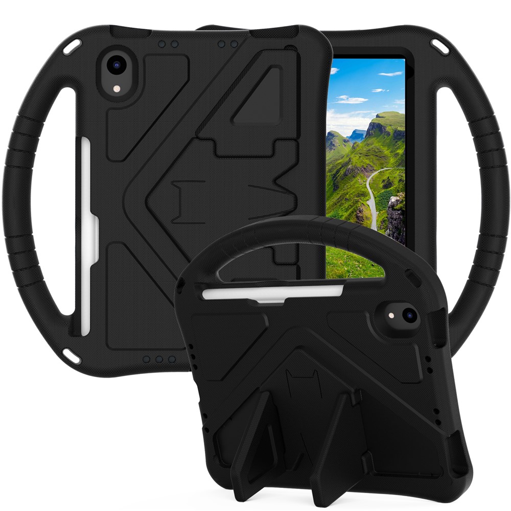 Practical Kickstand Design Shockproof EVA Tablet Case for iPad mini (2021) - Black-6
